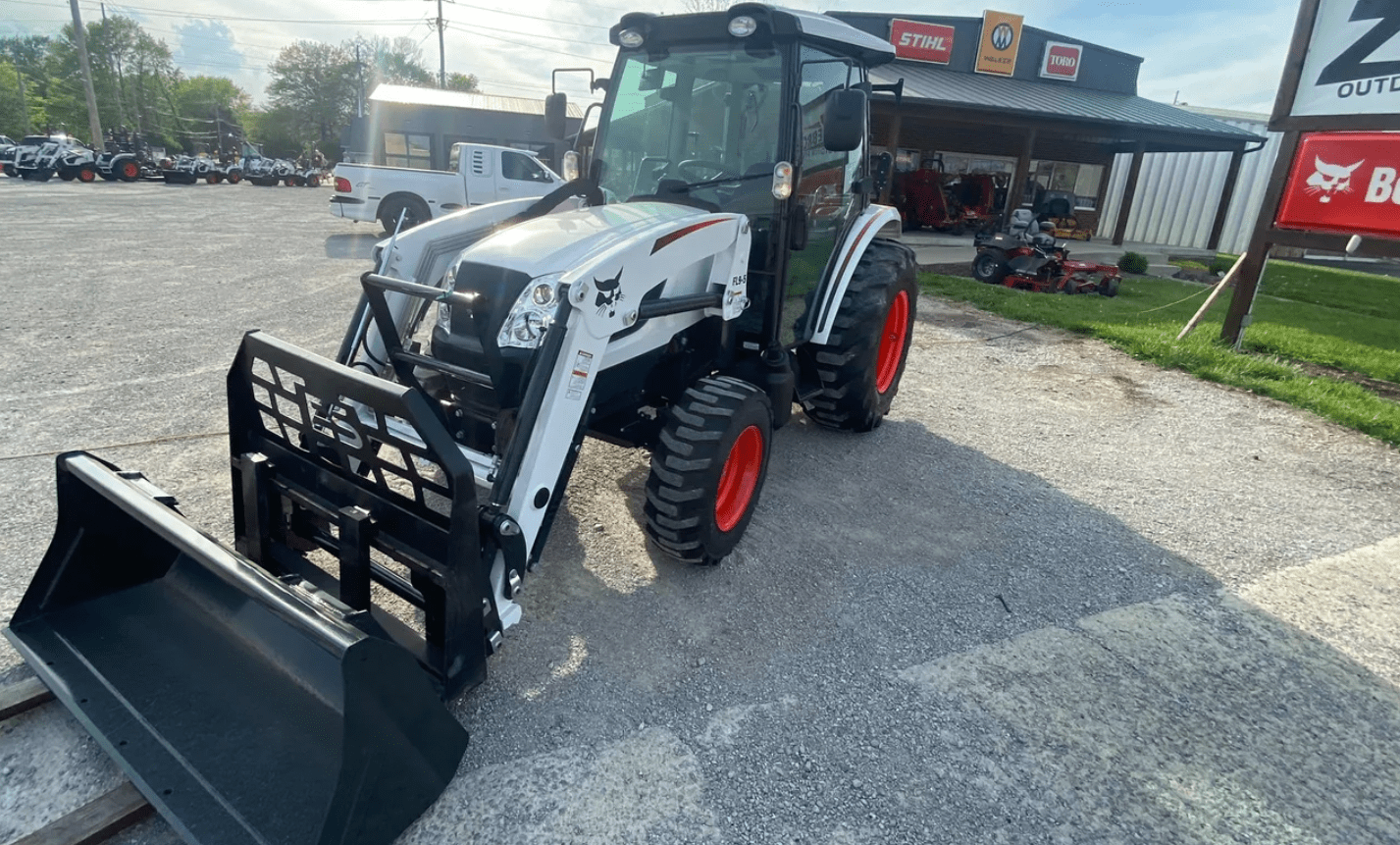 Bobcat CT 5558 Tractor & Loader with NEW Pallet Forks & Bucket Package