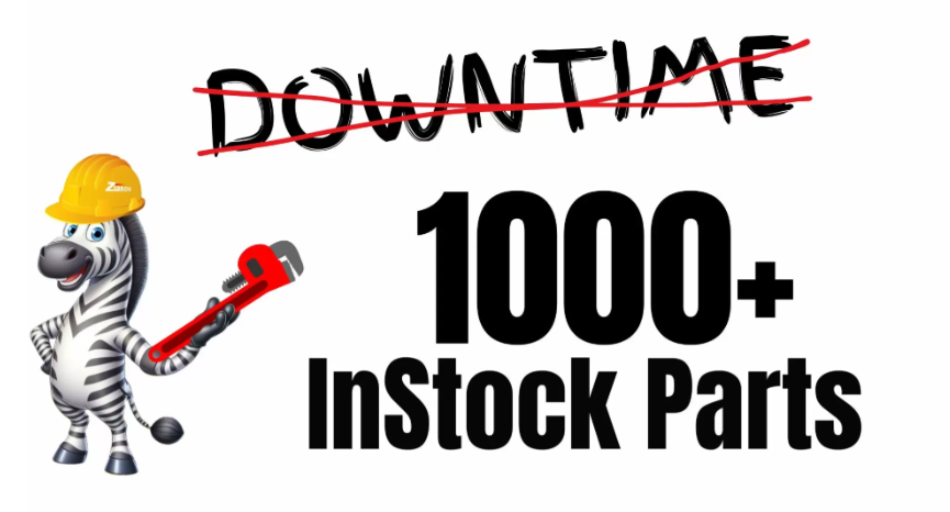 Zebros Outdoor Power has over 1000 lawn mower and equipment parts instock. Call us today for your repair and service part needs.