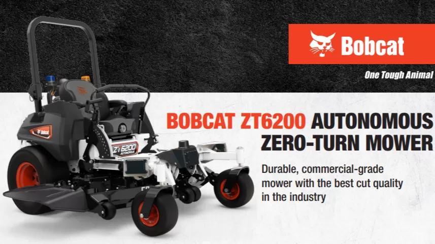 Demo the Bobcat ZT6200 Autonomous Mower in Mt Vernon IL