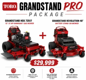 Toro Grandstand Pro Package