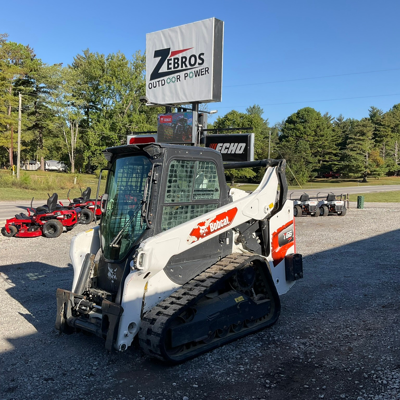 70–75 HP Enclosed Cab Bobcat Compact Track Loader Rental