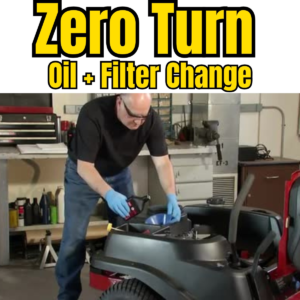 Zero-Turn Mower Engine Oil & Filter Change (Gas)